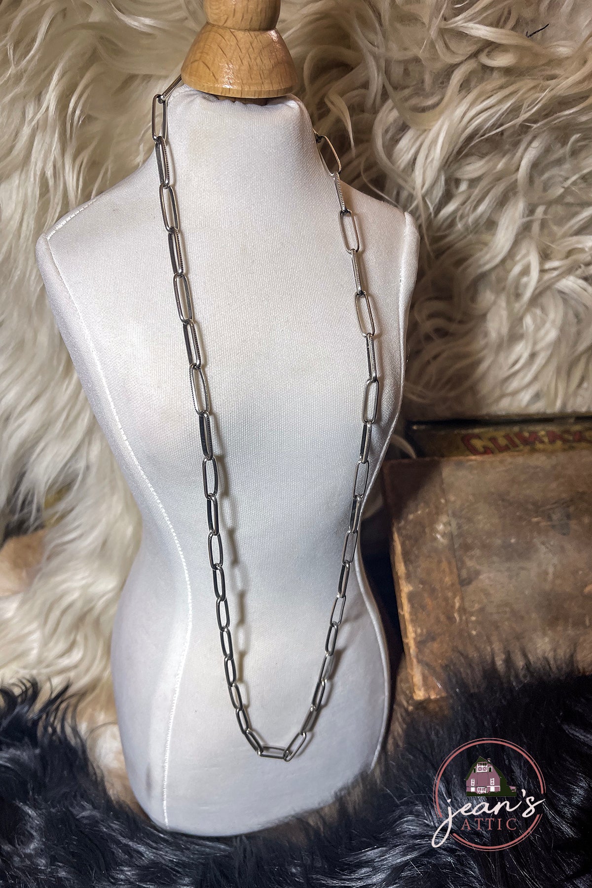 Stamped Sterling Silver Chain