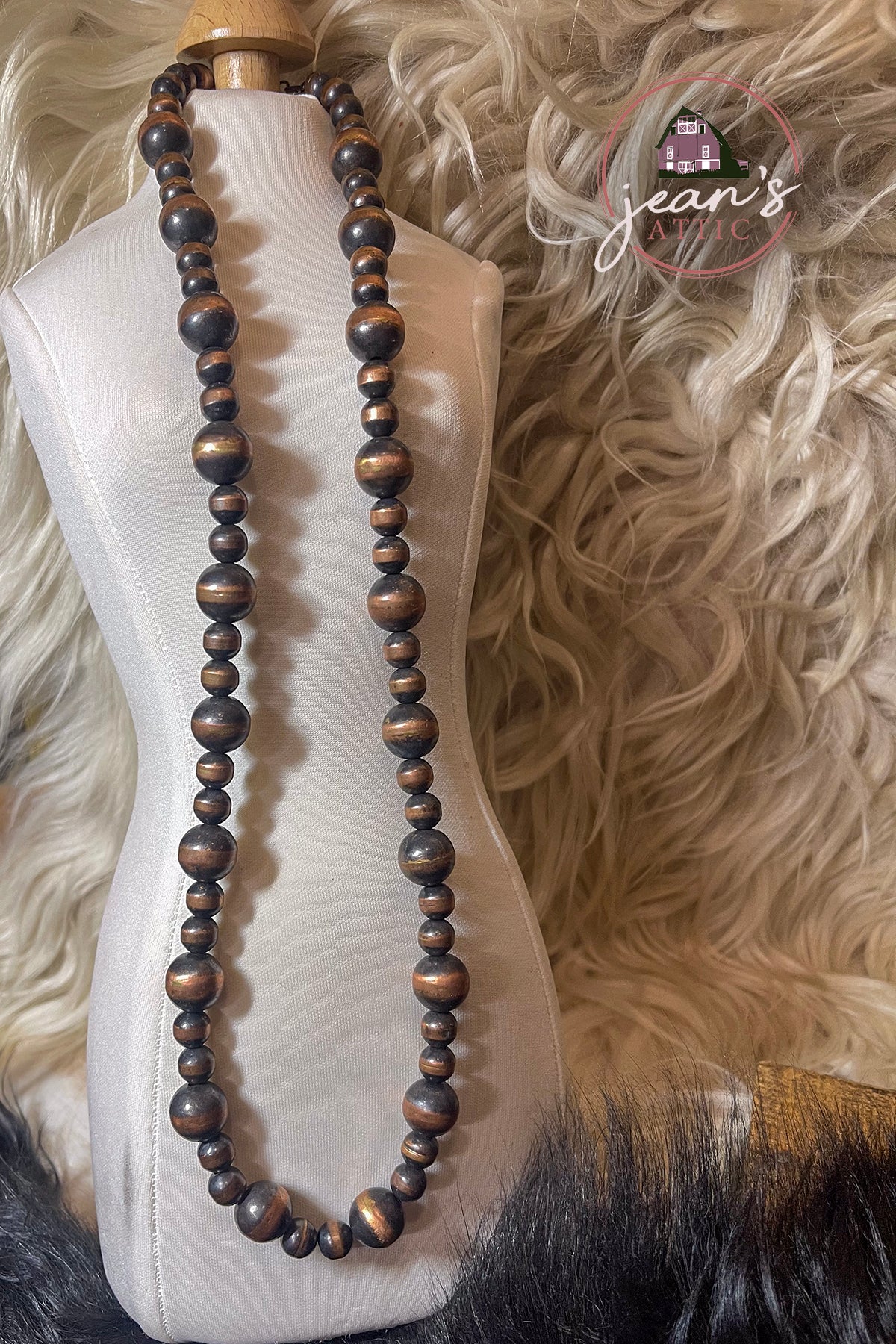 Copper Navajo Pearls