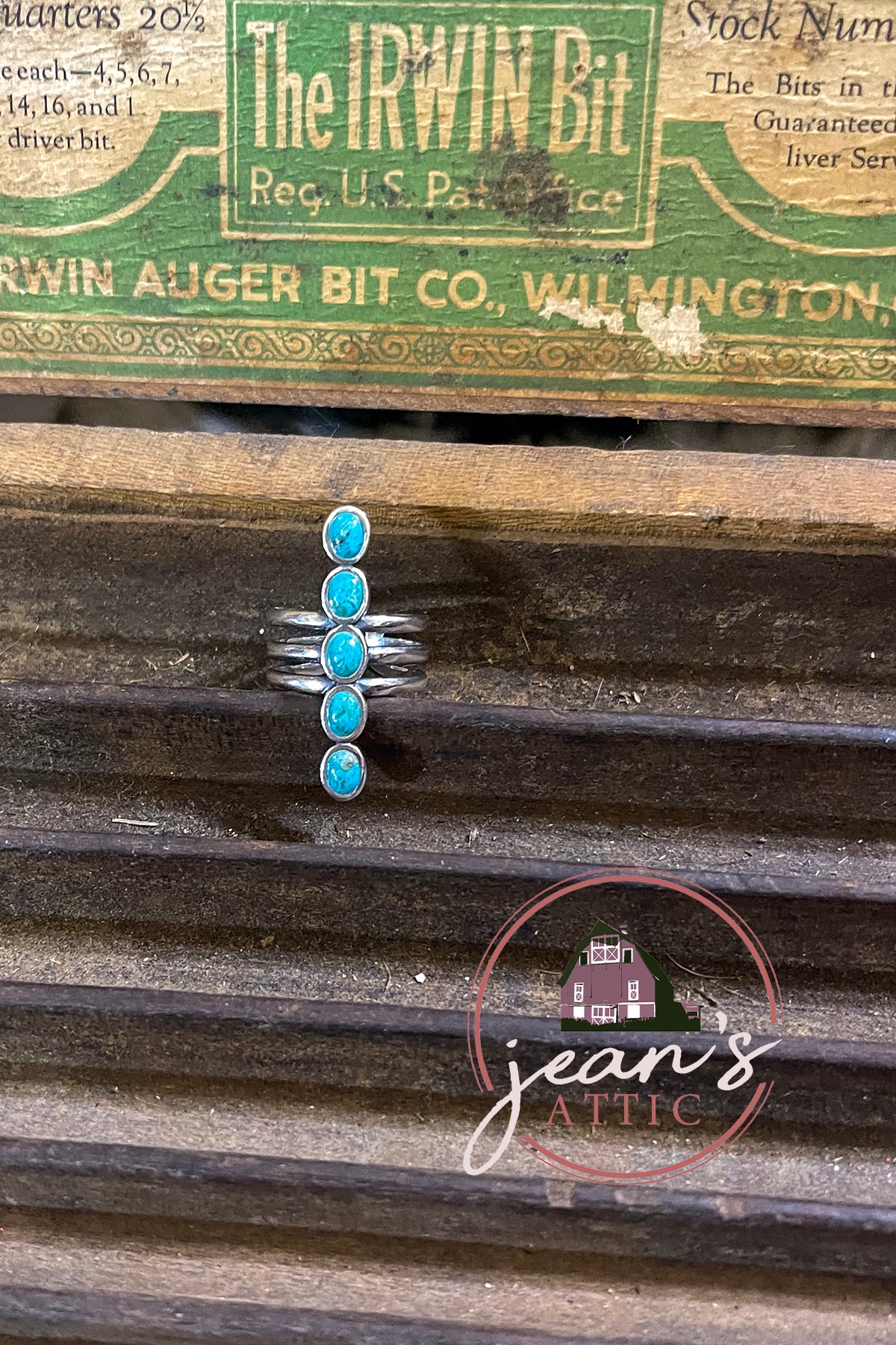 Adjustable Turquoise Ring