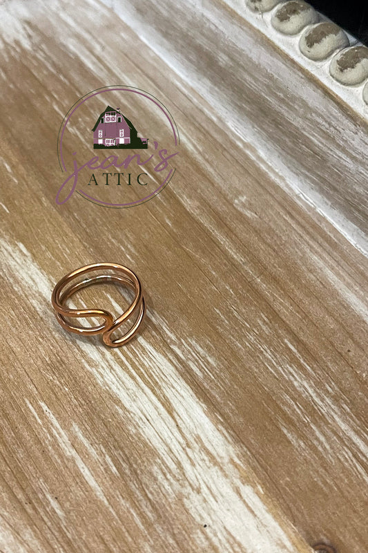 Navajo 16 Gauge Copper Adjustable Ring