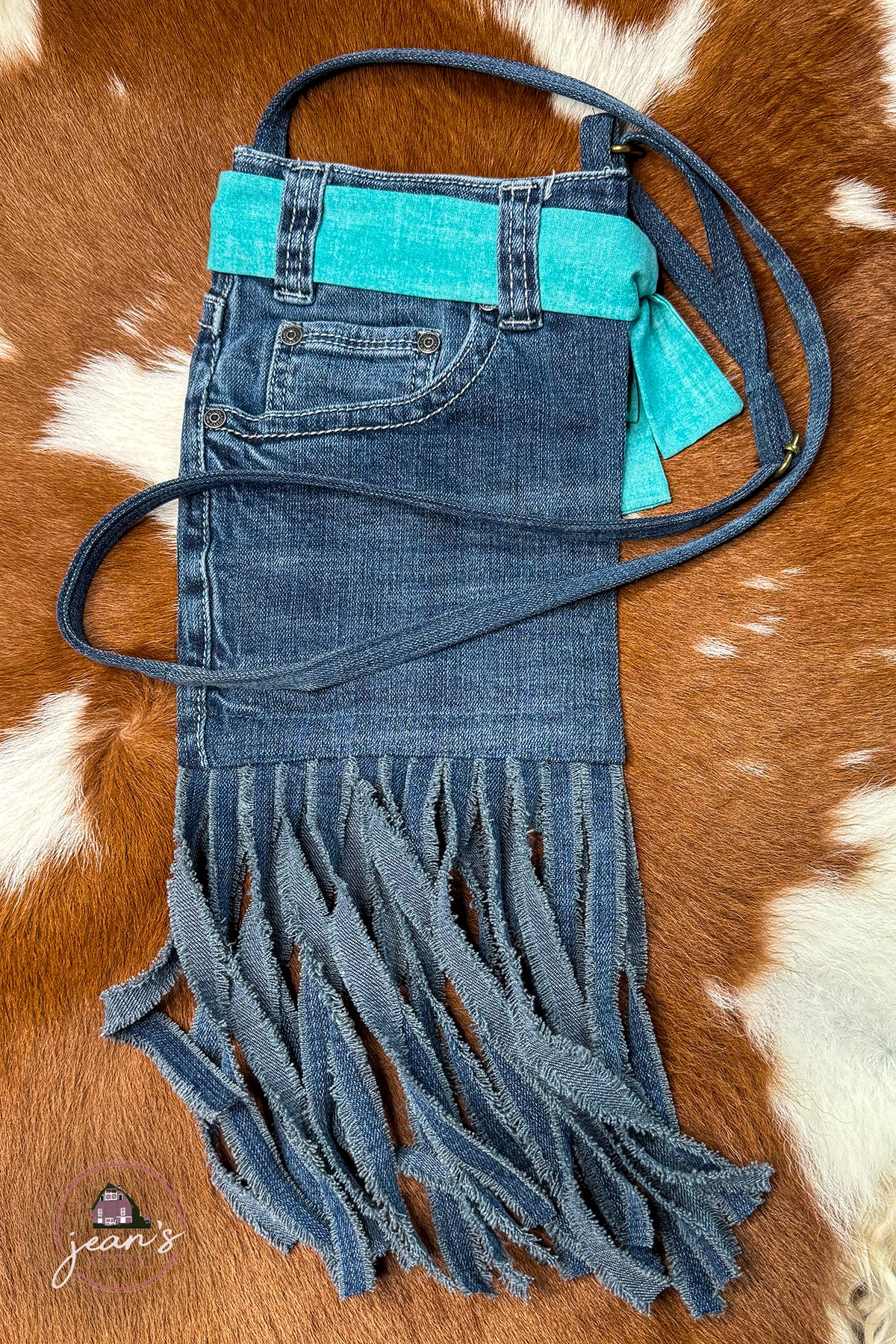 Jean Purse with Heifer