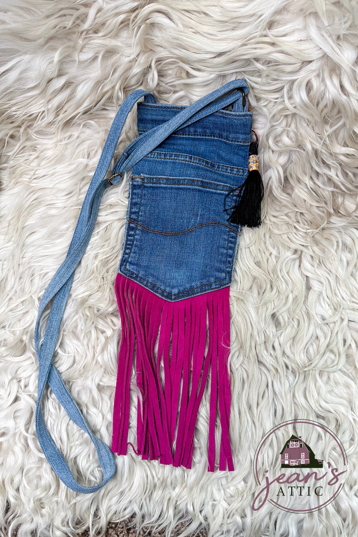 Jean Purse with Heifer
