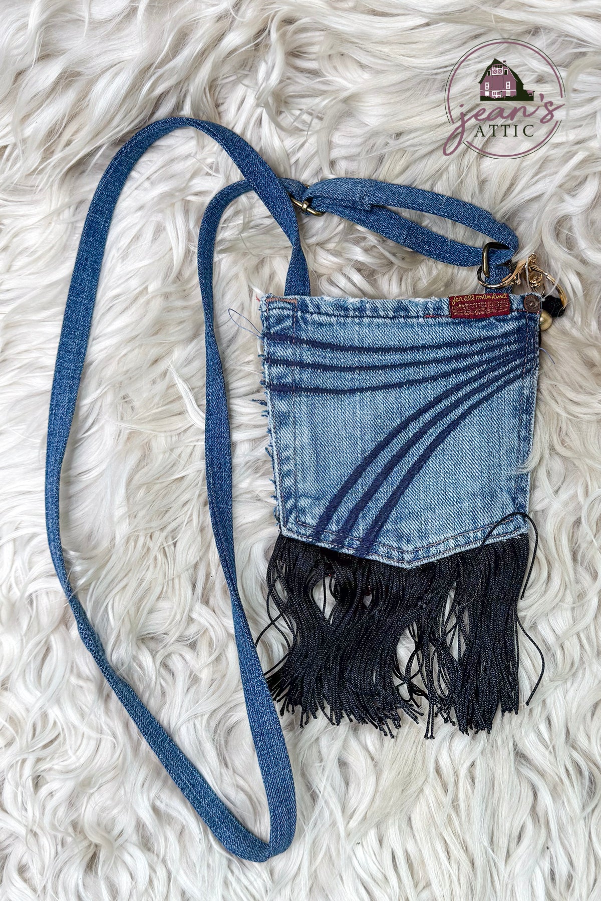 Jean Purse with Heifer