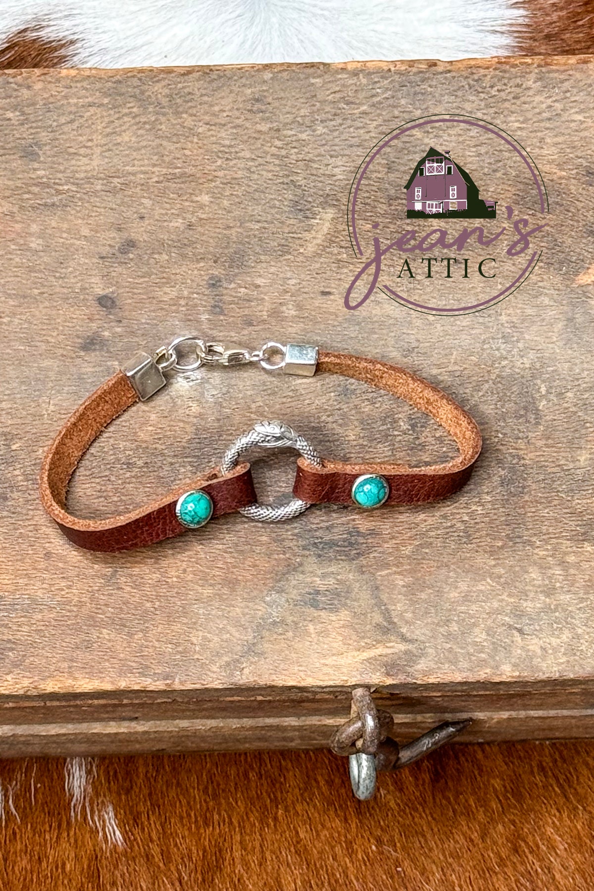 Kodiak Leather Bracelet