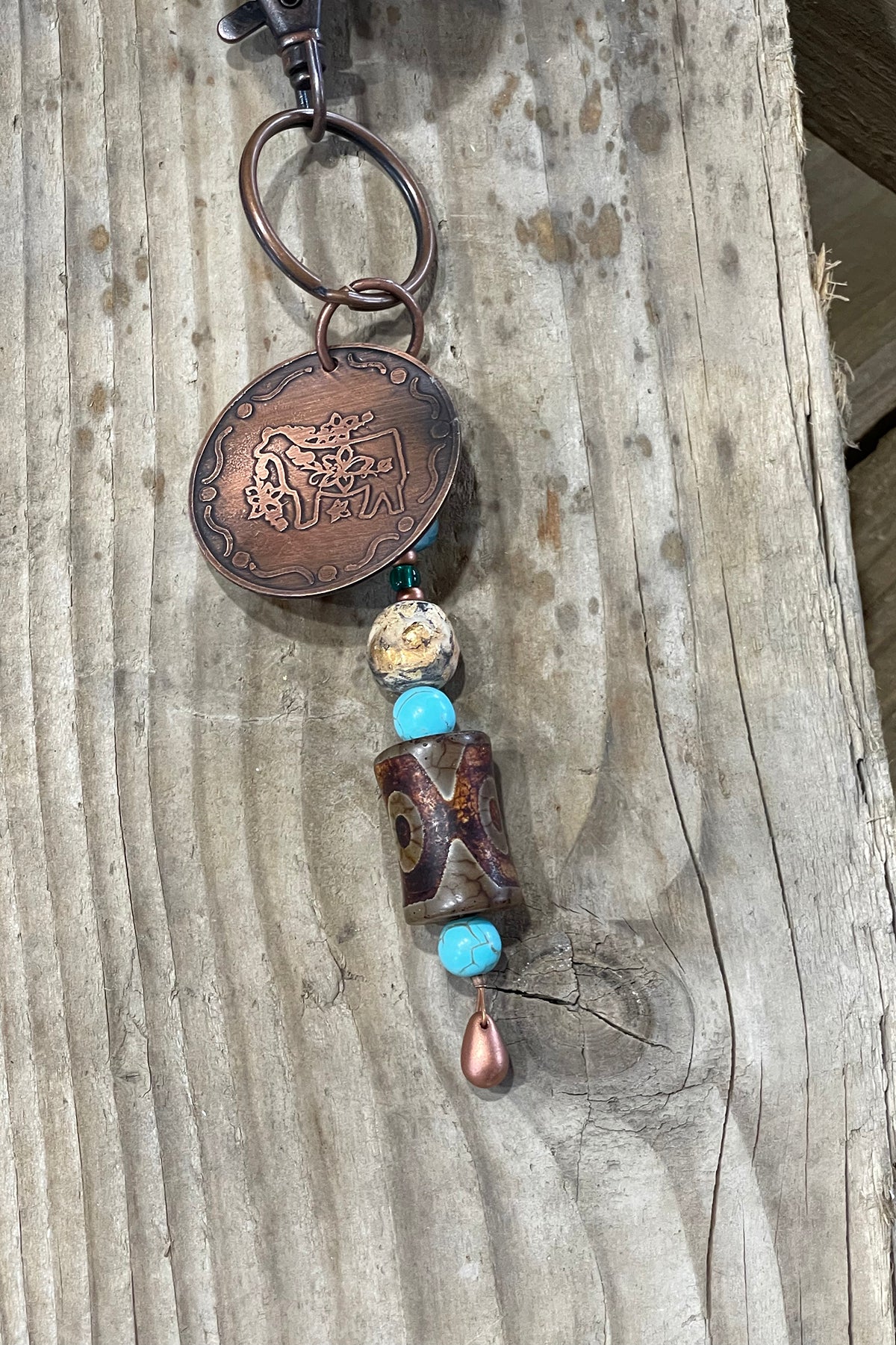 Etched Key Chain - Show Heifer