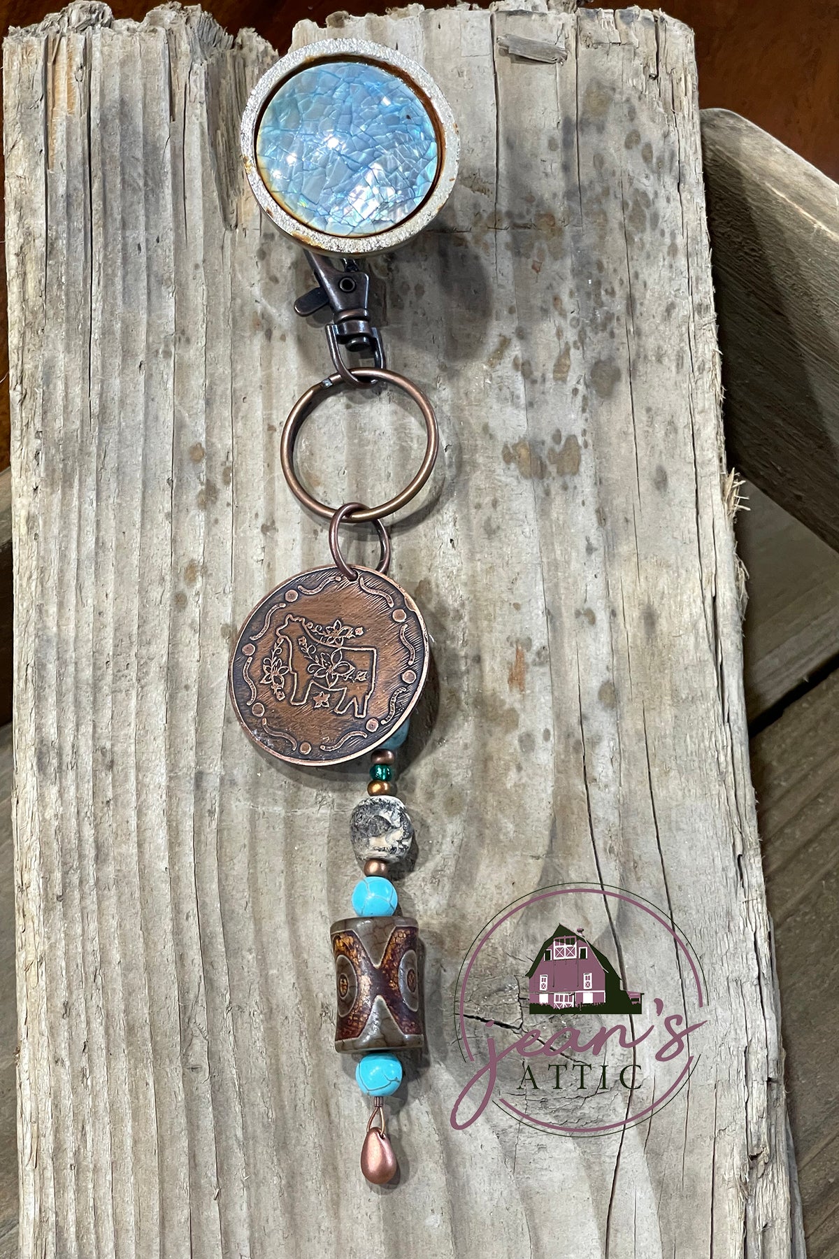 Etched Key Chain - Show Heifer