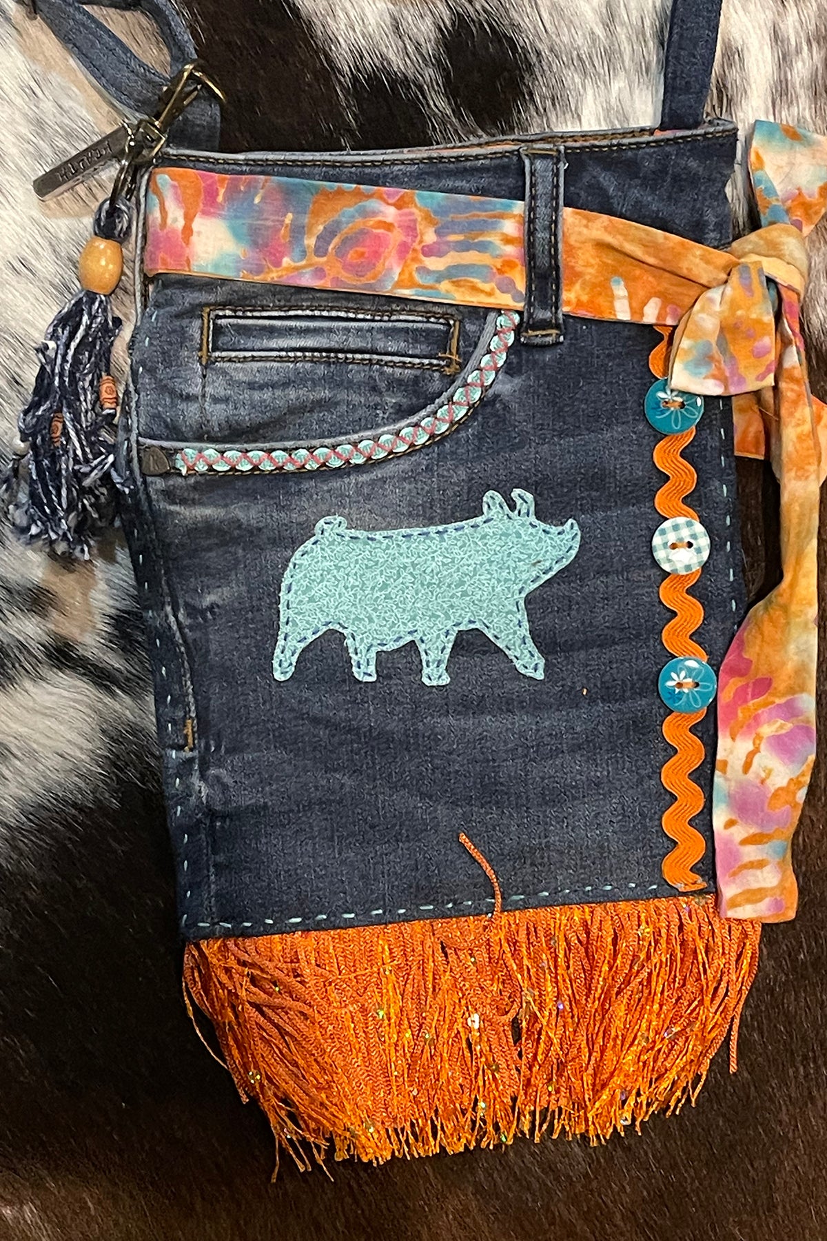 Jean Purse - Show Pig