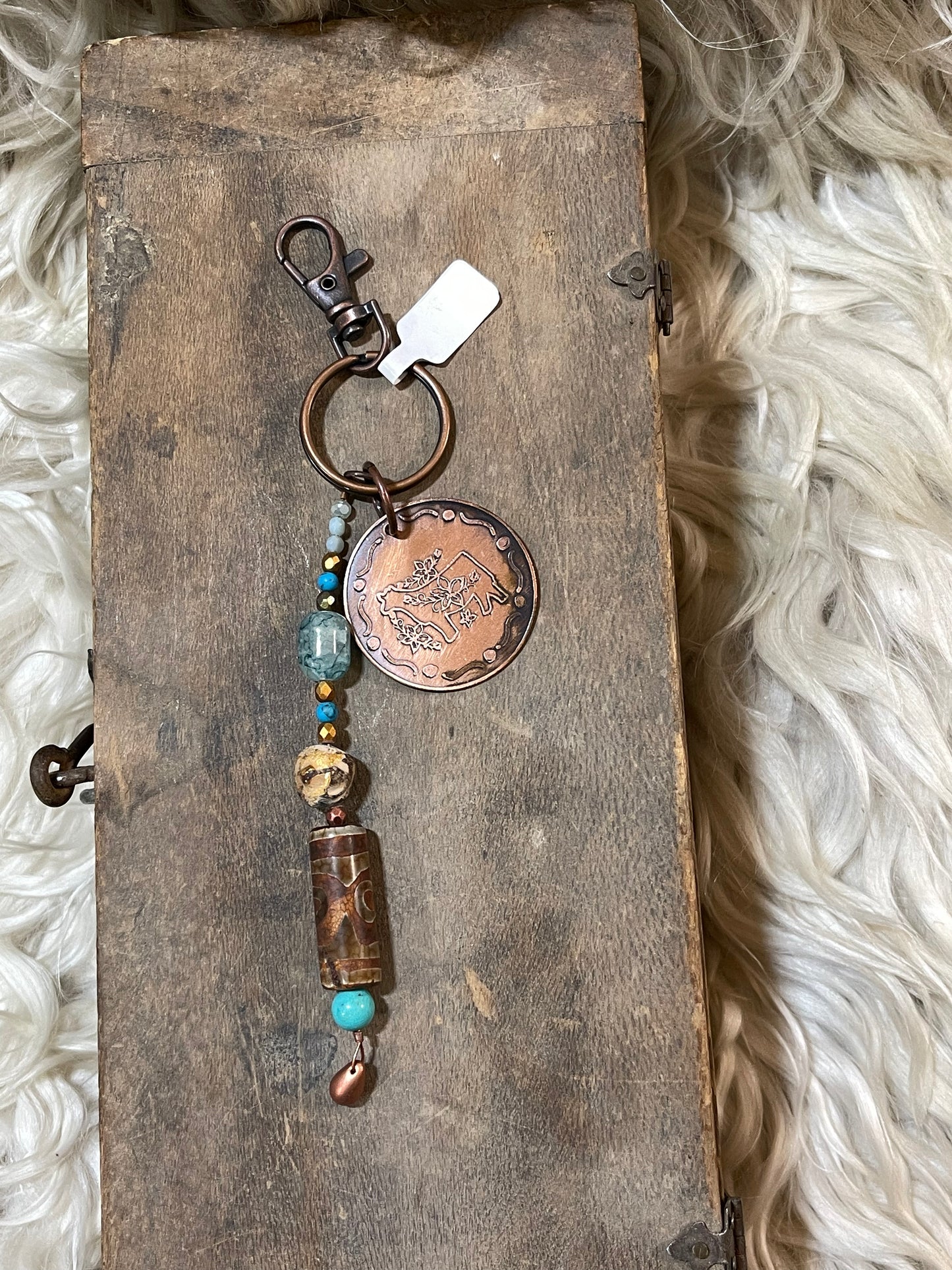 Etched Key Chain - Show Heifer