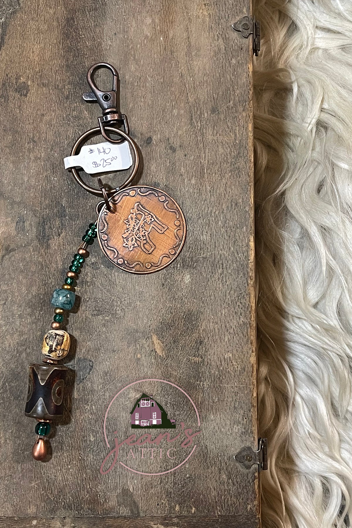 Etched Key Chain - Show Lamb