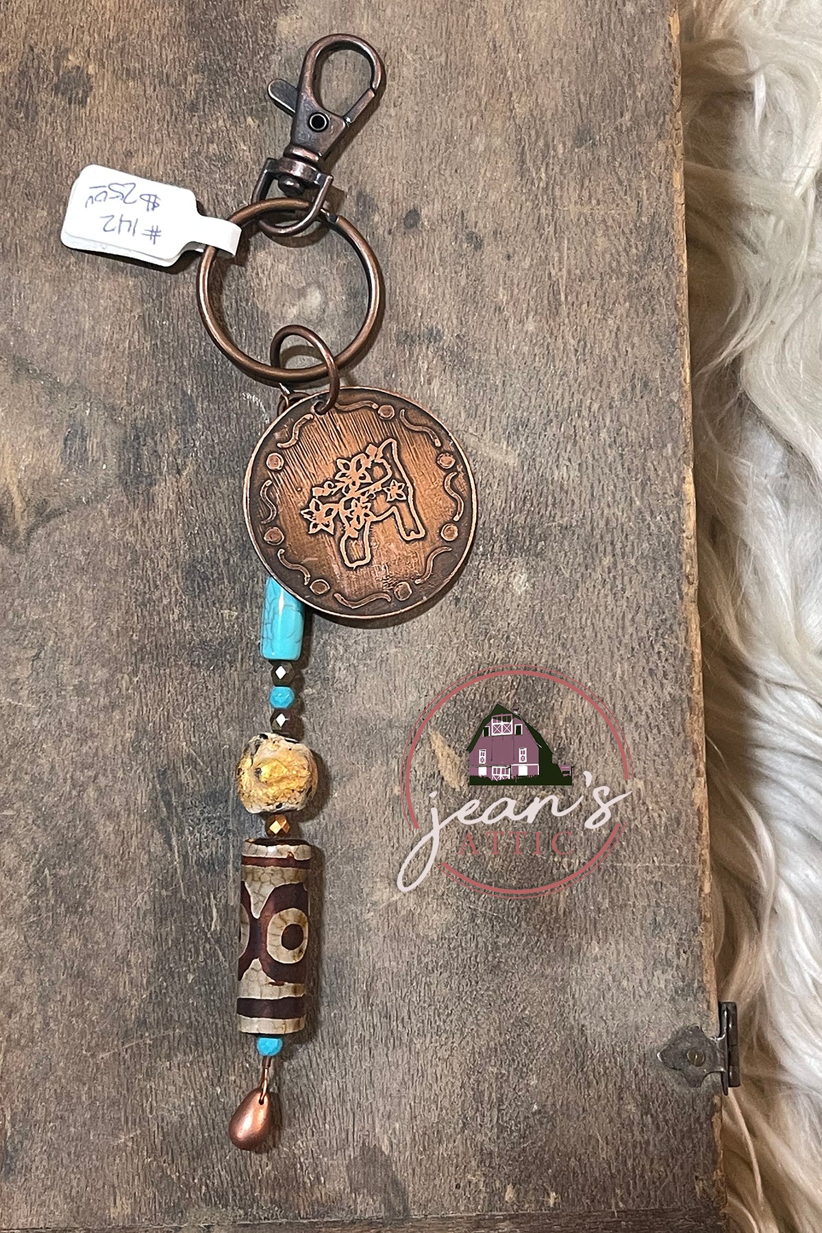 Etched Key Chain - Show Lamb