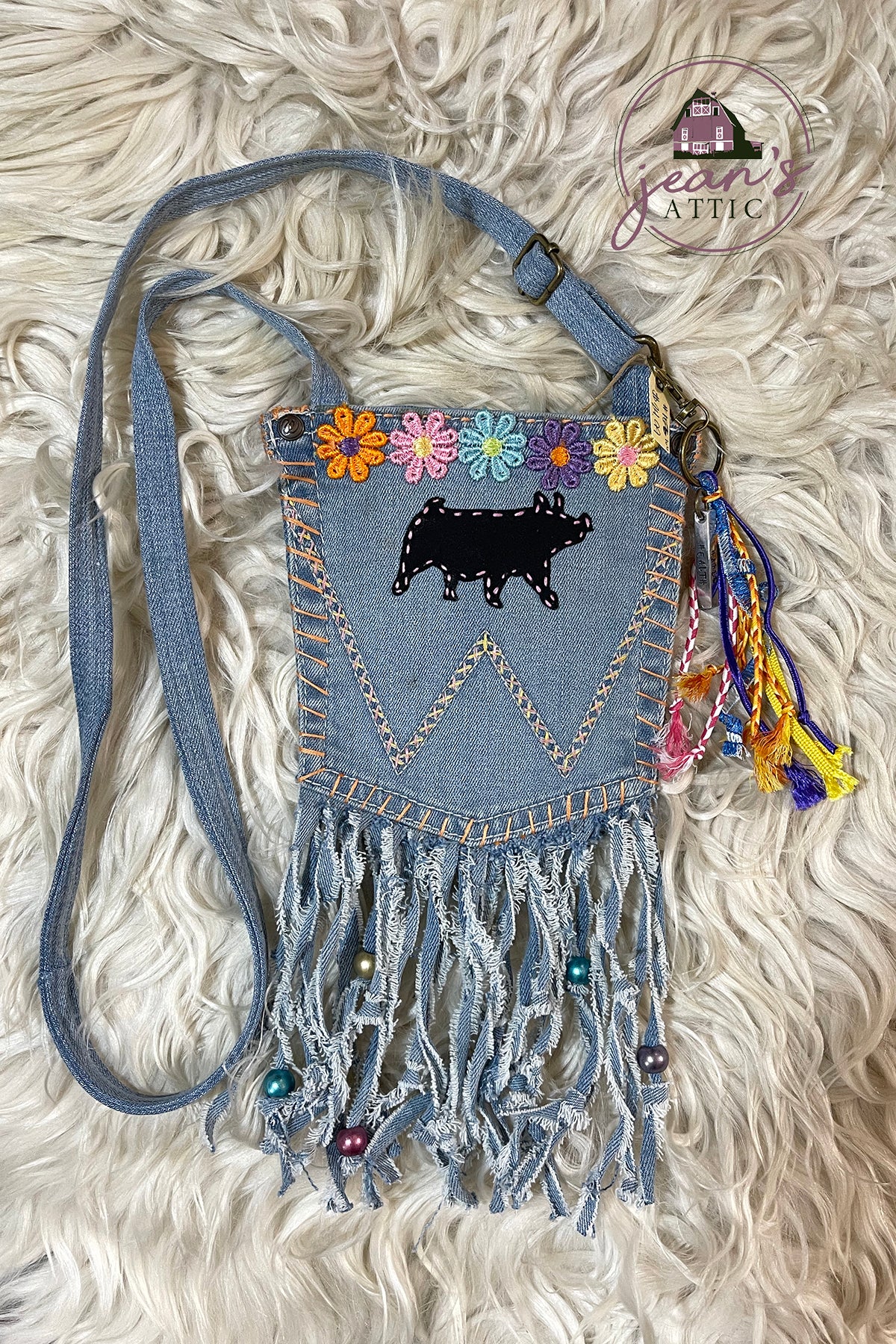 Jean Purse - Show Pig
