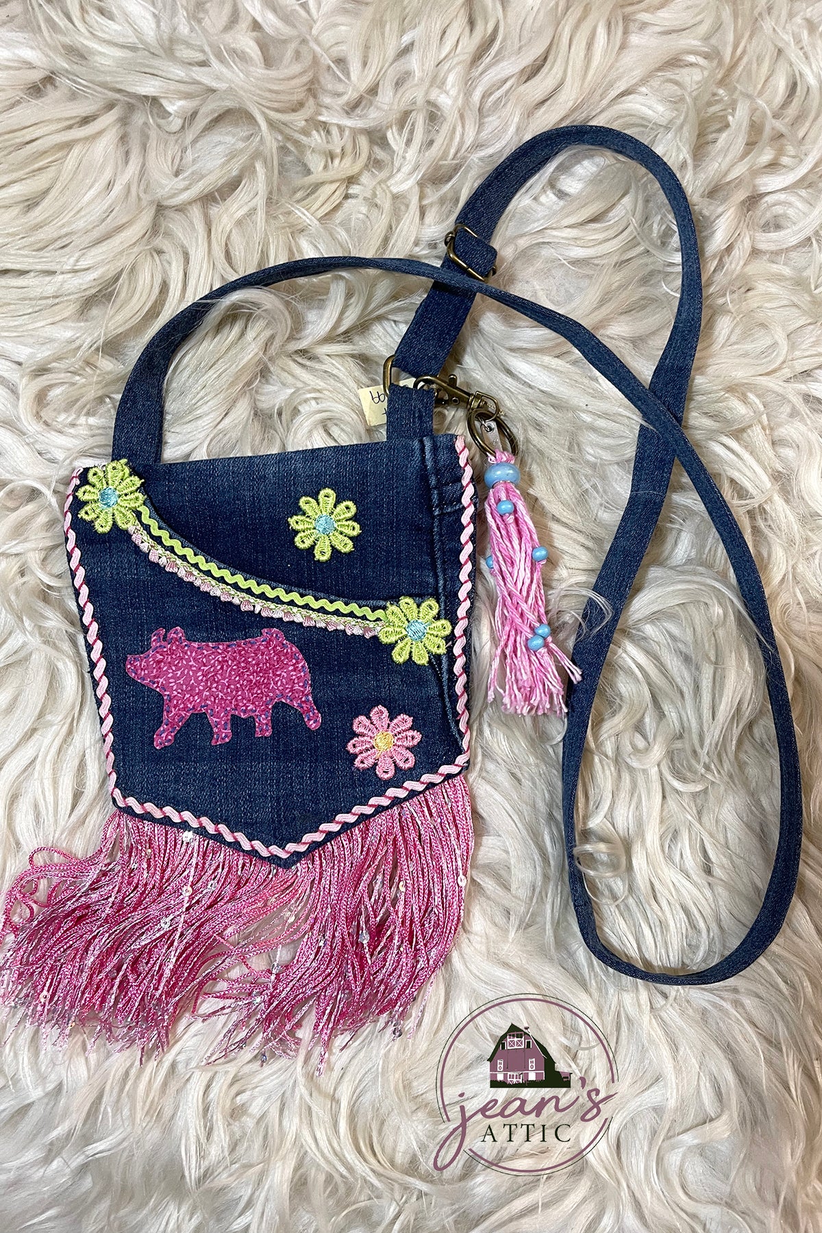 Jean Purse - Show Pig