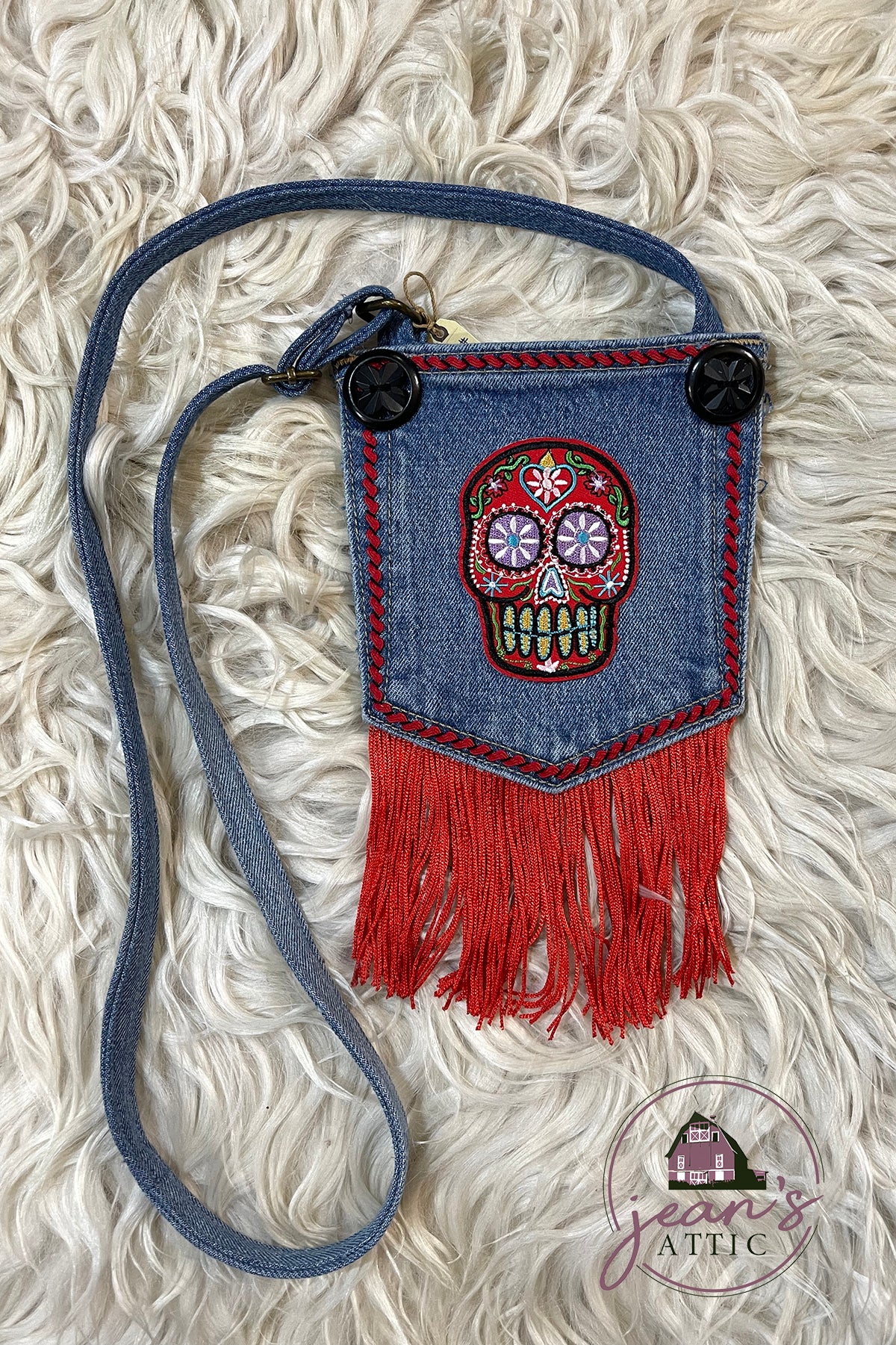 Jean Patch Purse
