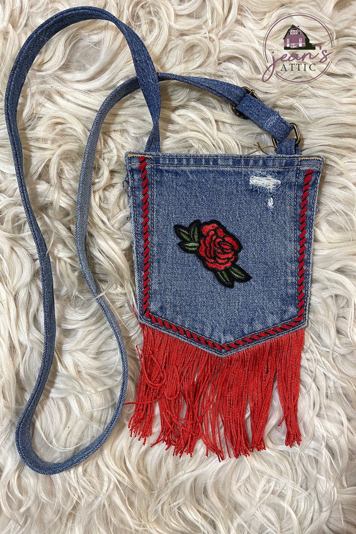 Jean Patch Purse