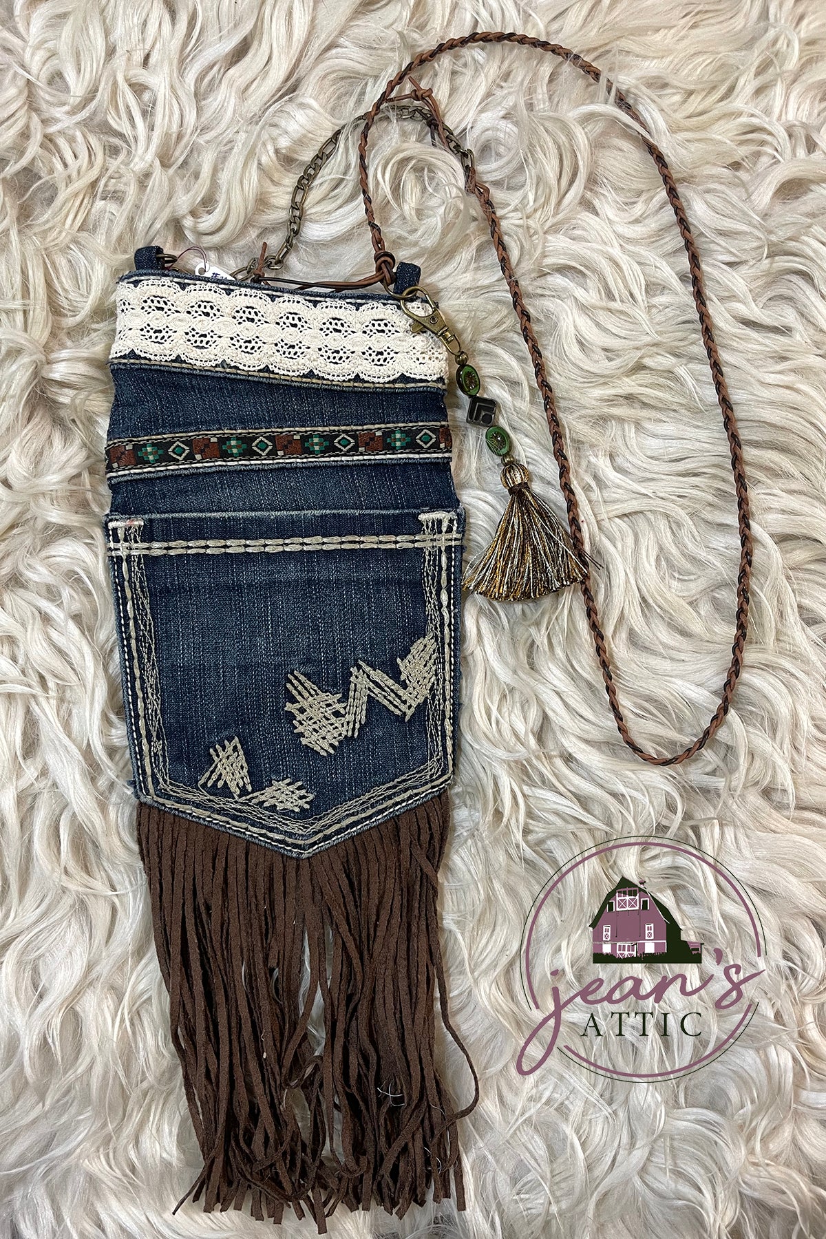 Jean Patch Purse