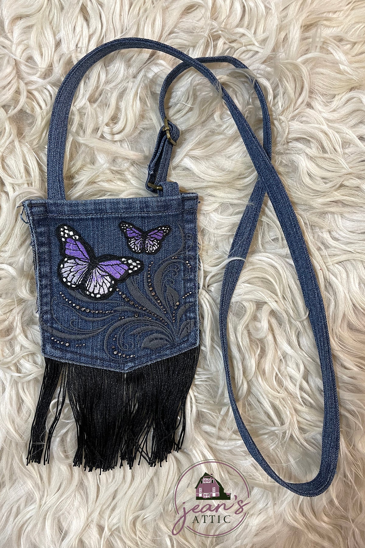 Jean Patch Purse