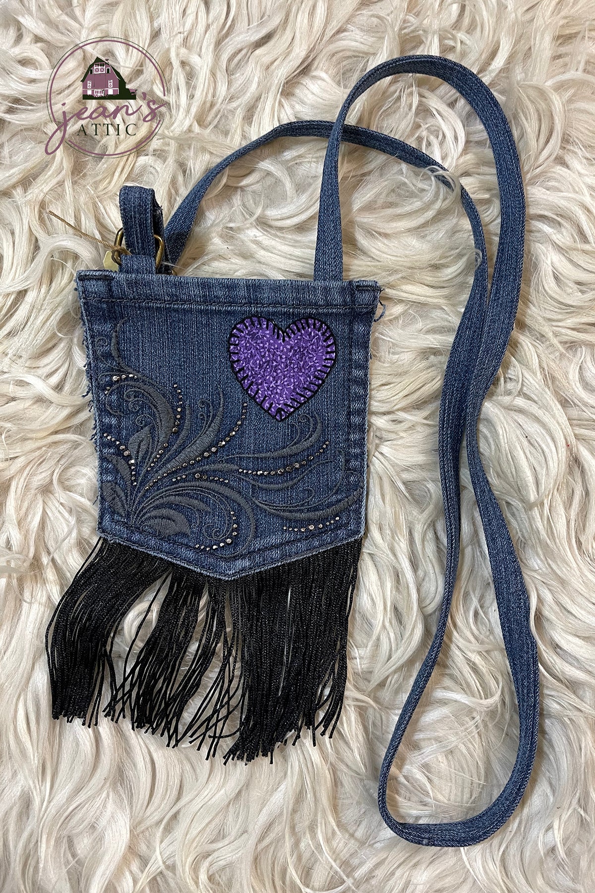 Jean Patch Purse