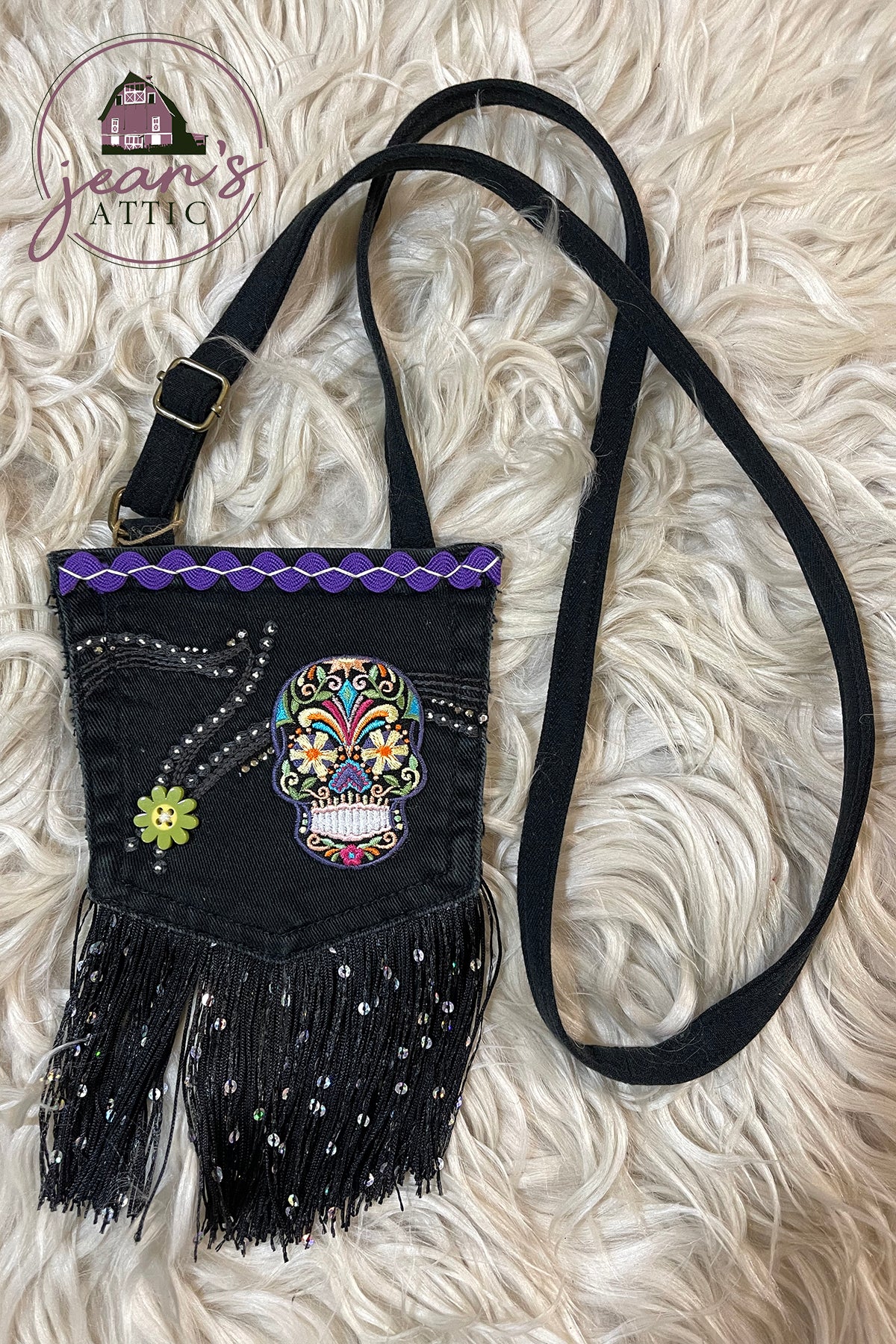Jean Patch Purse
