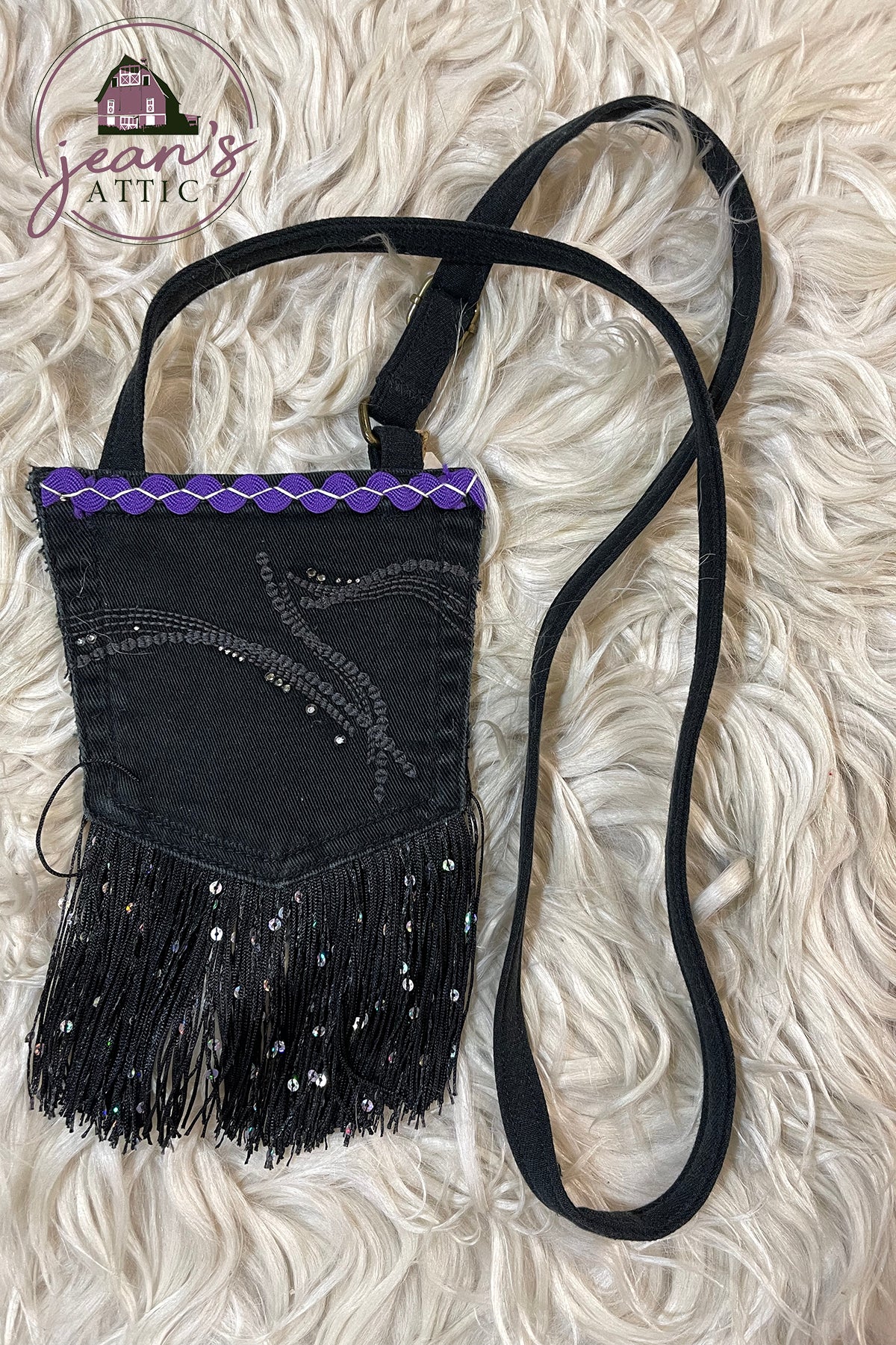 Jean Patch Purse