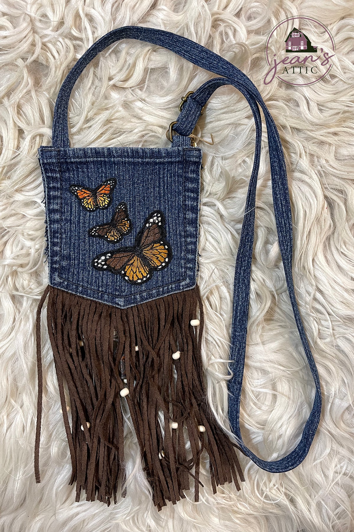 Jean Patch Purse