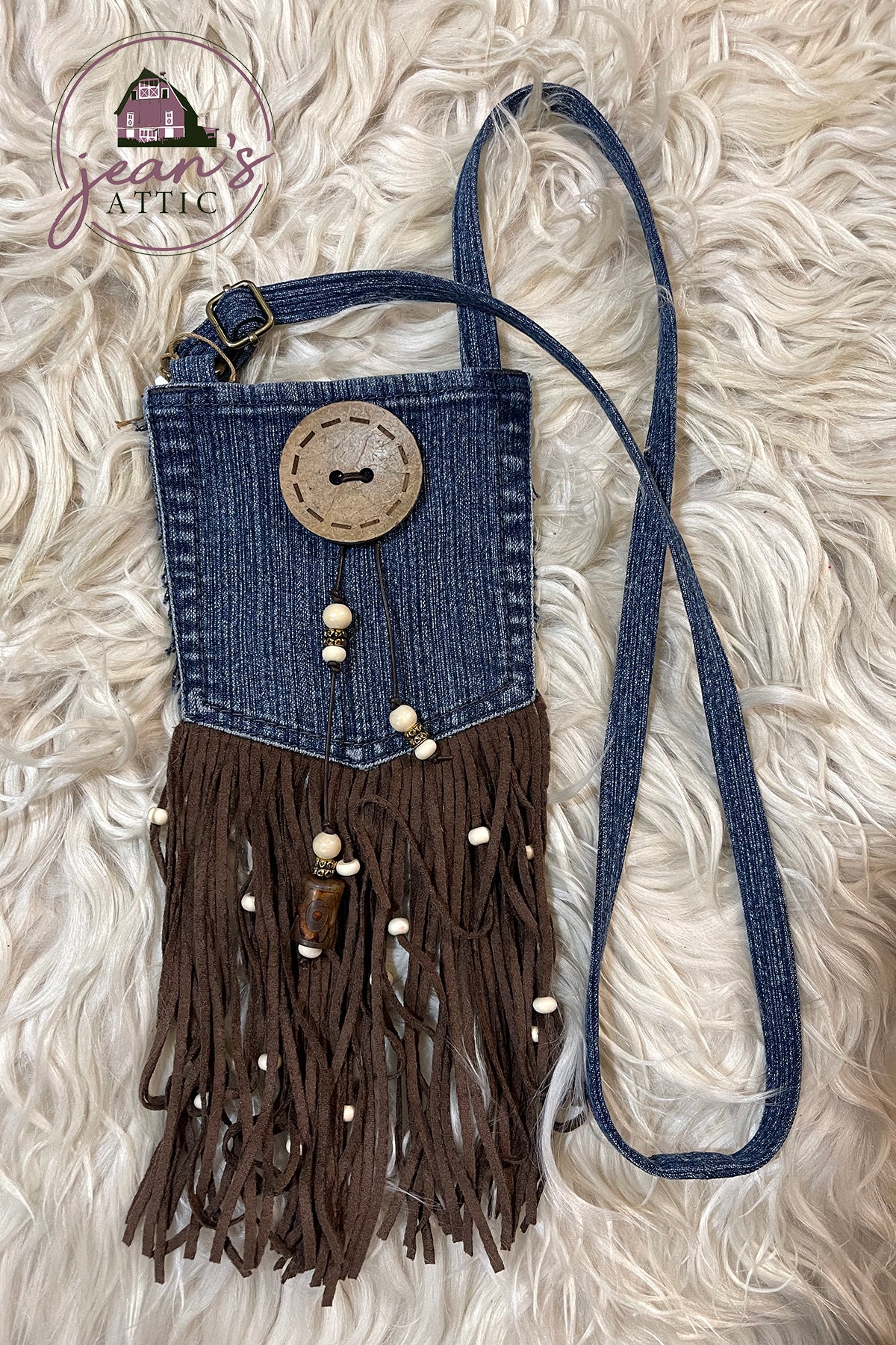 Jean Patch Purse