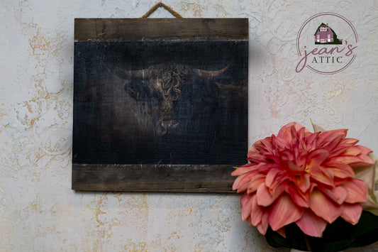 Highland Cow Wall Art