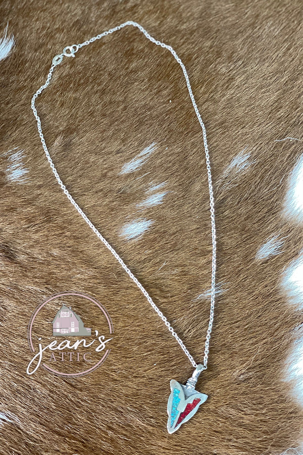 Sterling Silver with Arrowhead Necklace