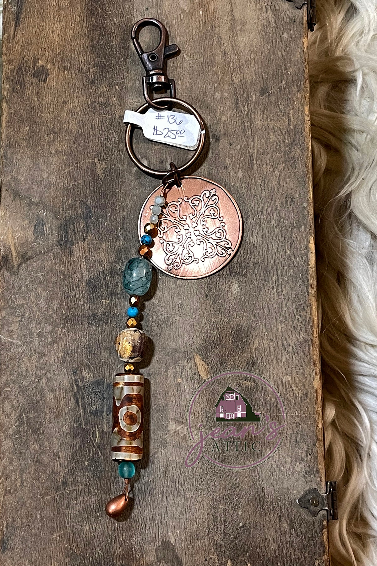 Etched Key Chain - Show Steer