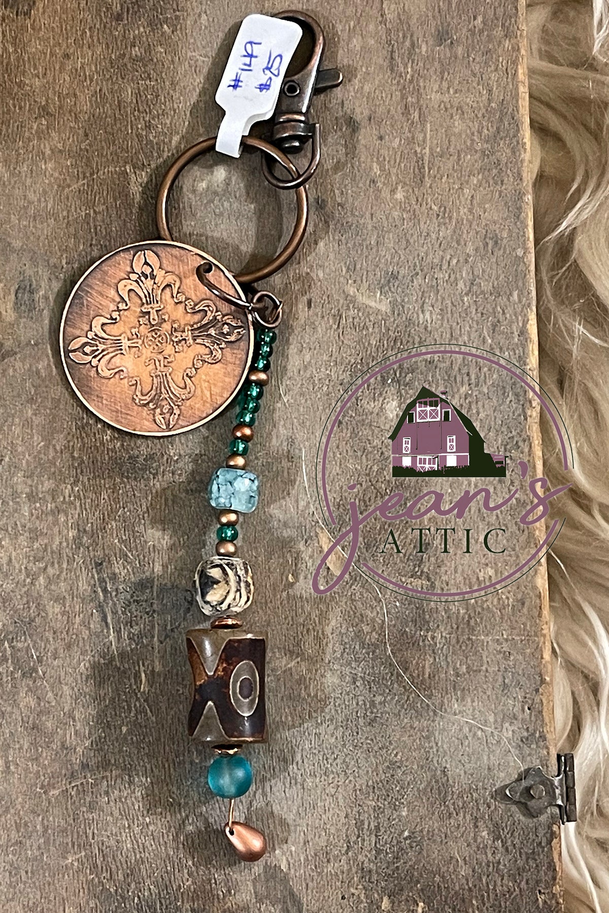 Etched Key Chain - Show Goat