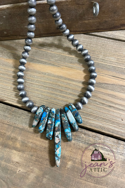 Costume Navajo Pearls Necklace