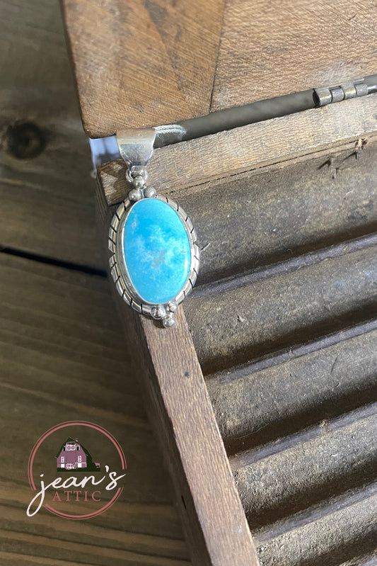 Navajo Sterling Silver Pendant