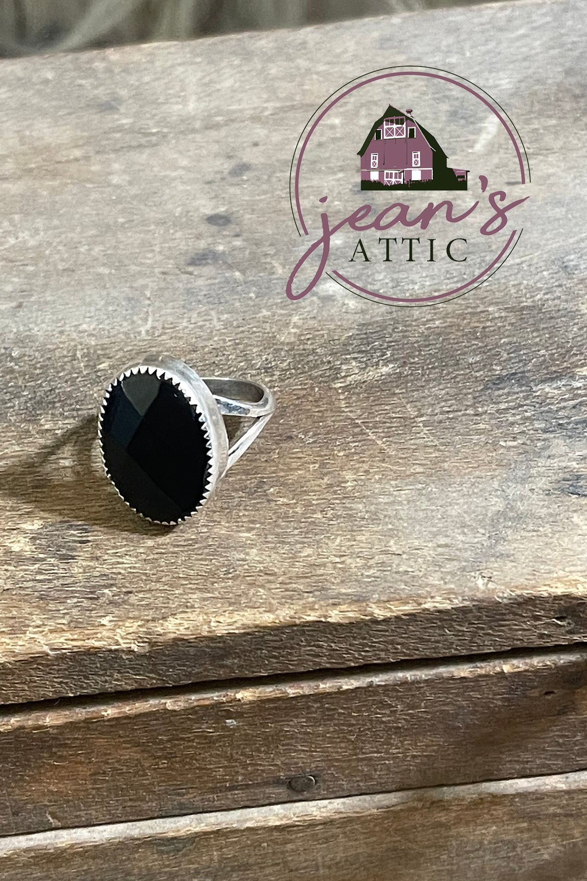 Navajo Sterling Silver Black Onyx Ring