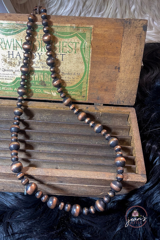 Copper Navajo Pearls