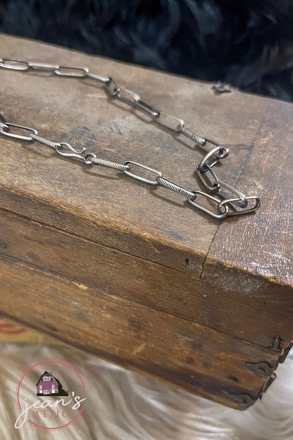 Stamped Sterling Silver Chain