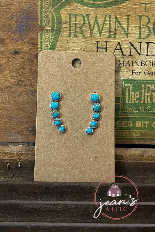 Turquoise Drop Earring