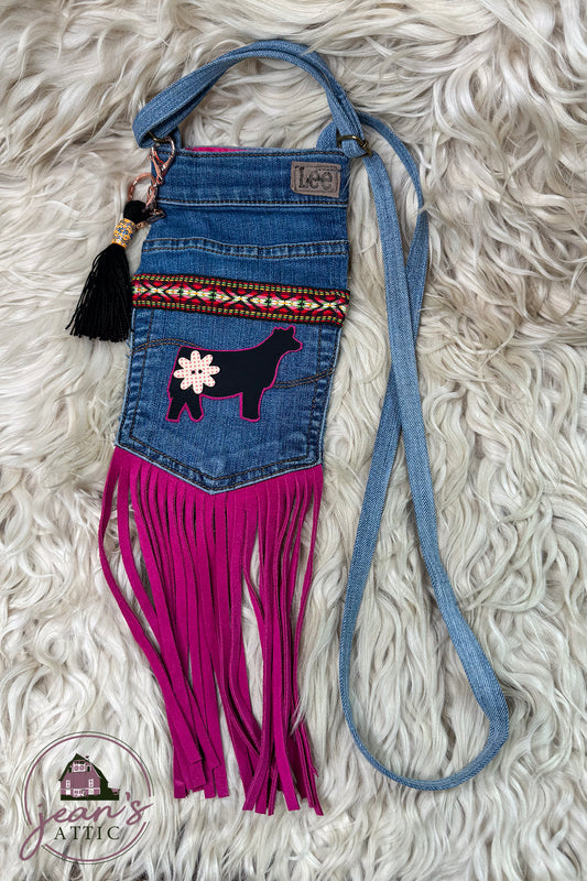 Jean Purse with Heifer