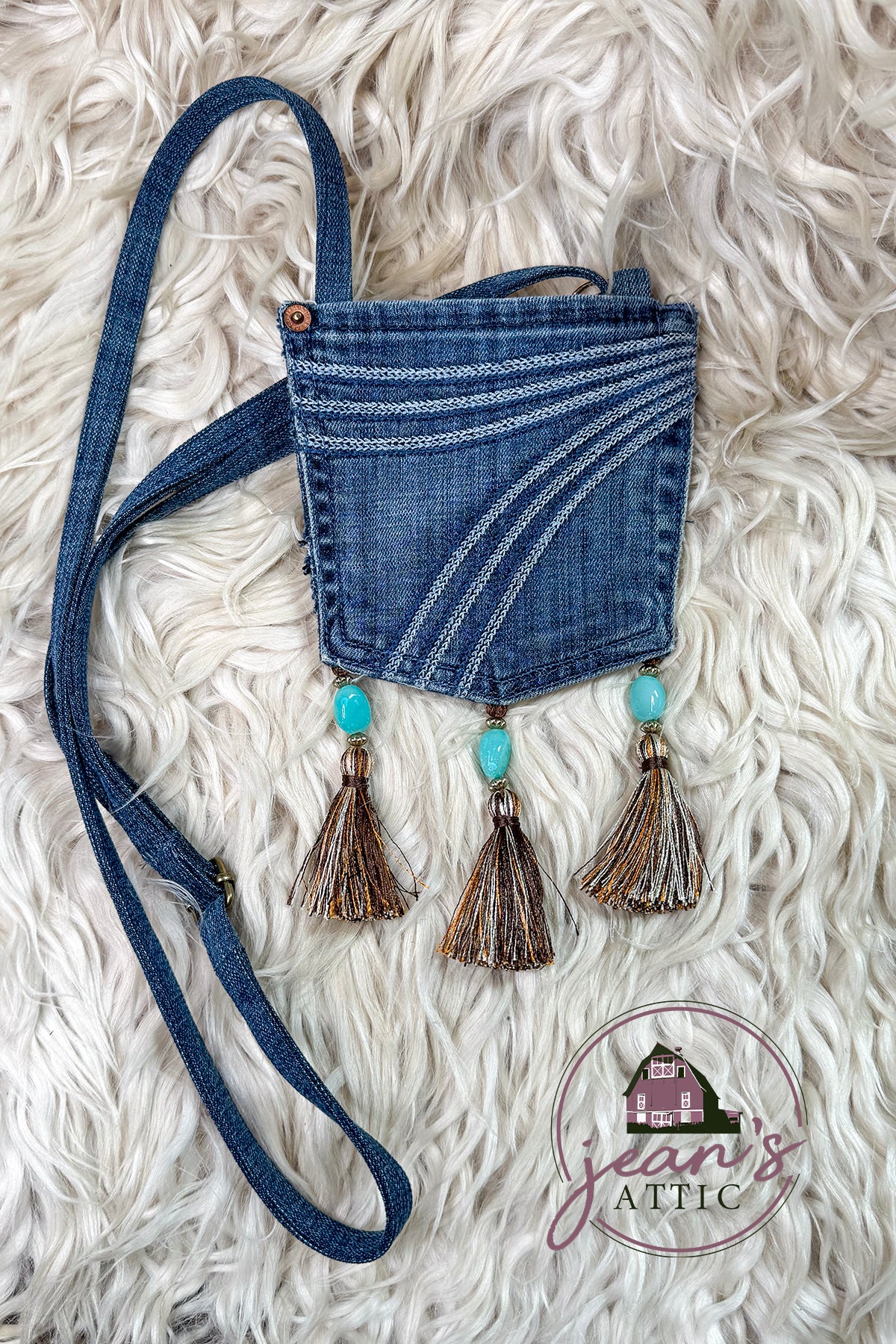 Jean Purse with Heifer