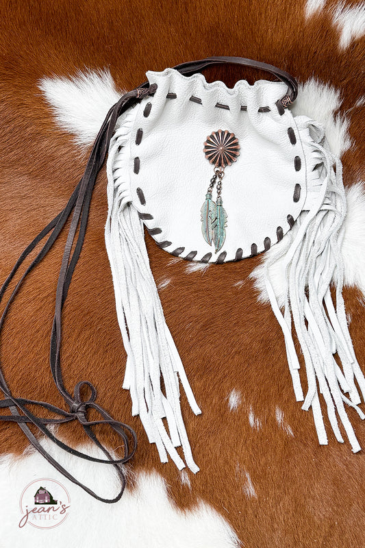 Deerskin Leather Medicine Bag