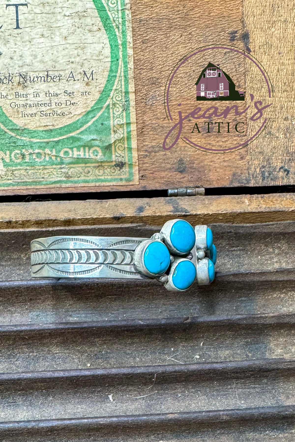 Turquoise Gap Cuff