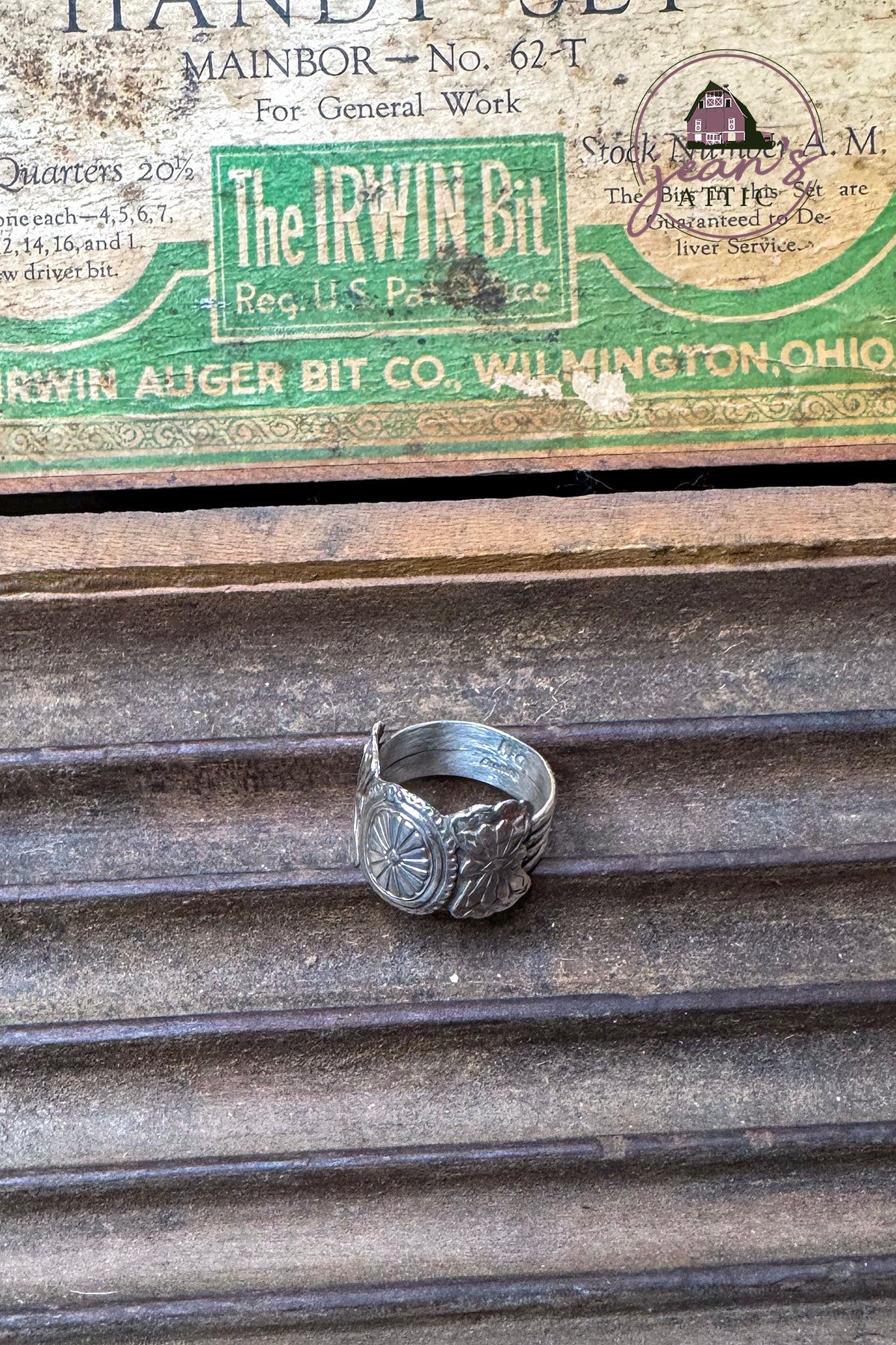 Sterling Silver Conch Ring