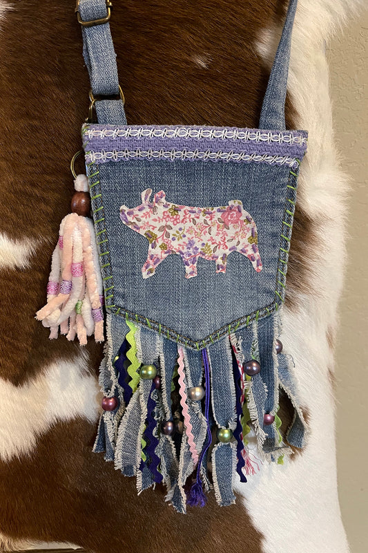 Jean Purse - Show Pig