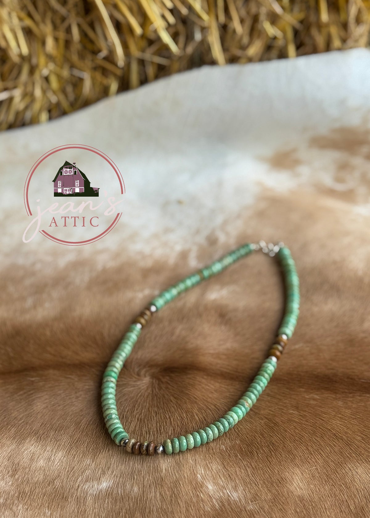 Kingman Turquoise and Navajo Pearl Necklace