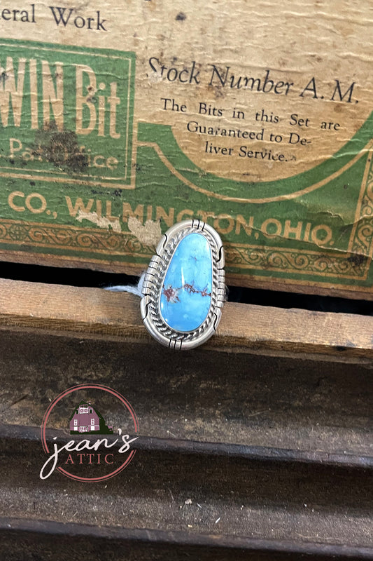 Golden Hills Turquoise Ring