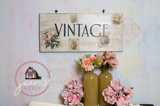 Vintage Wall Hanging Sign
