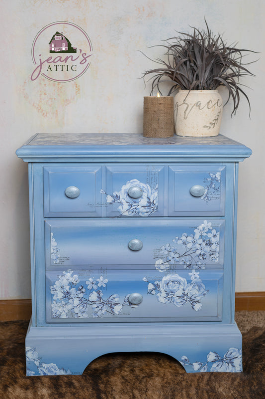 Hand Painted End Table