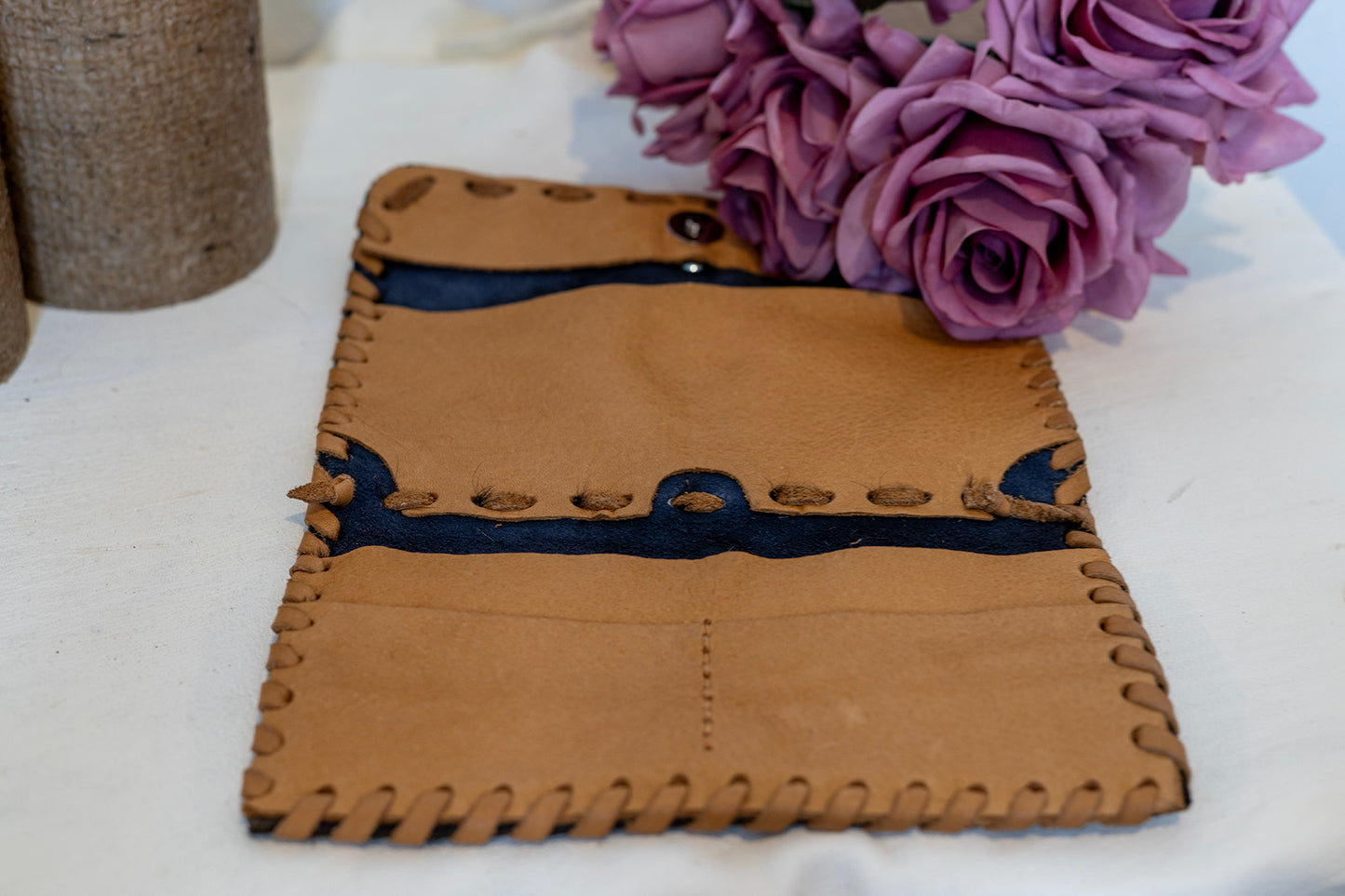 Handmade Leather Clutch