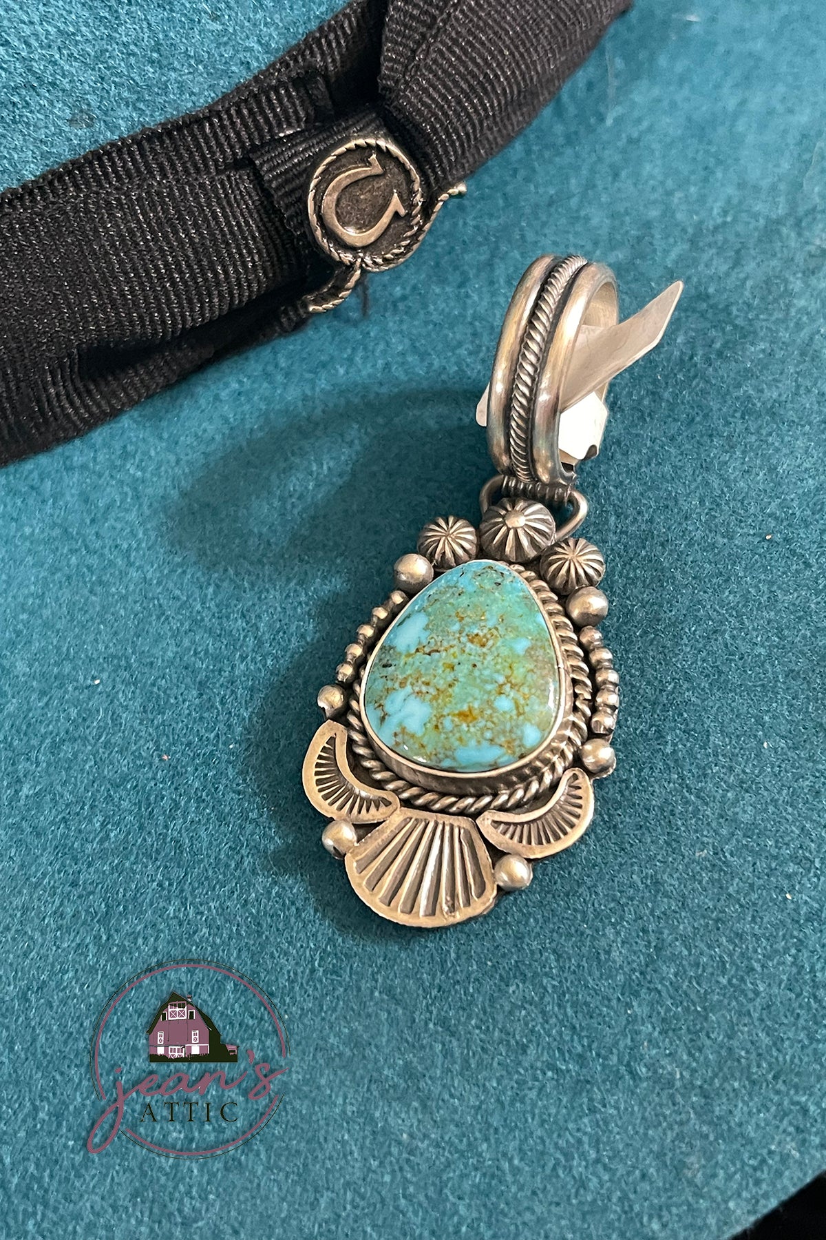 Turquoise Pendant by Mike Callidito