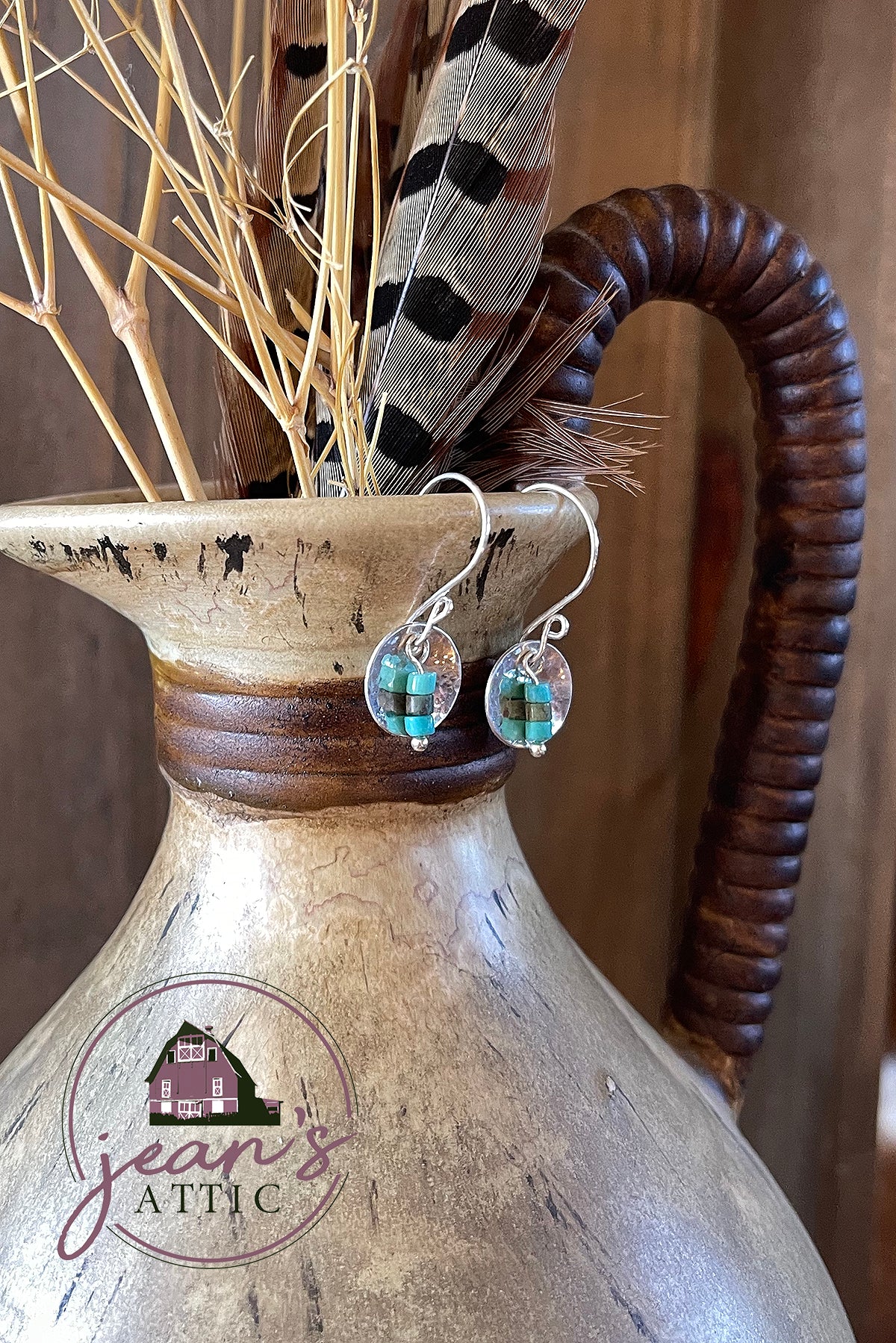 Sterling Silver & Turquoise Earring