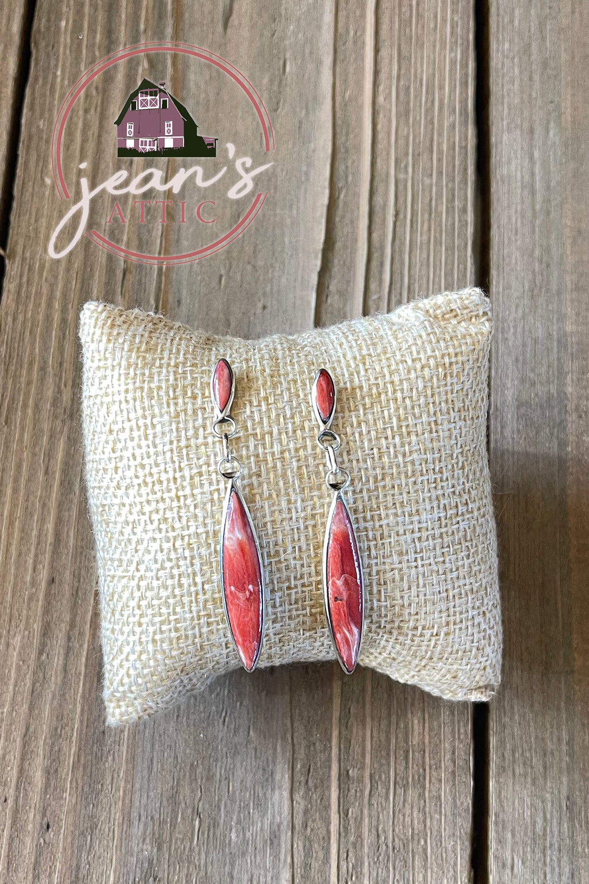 Zuni Spiny Oyster Earring