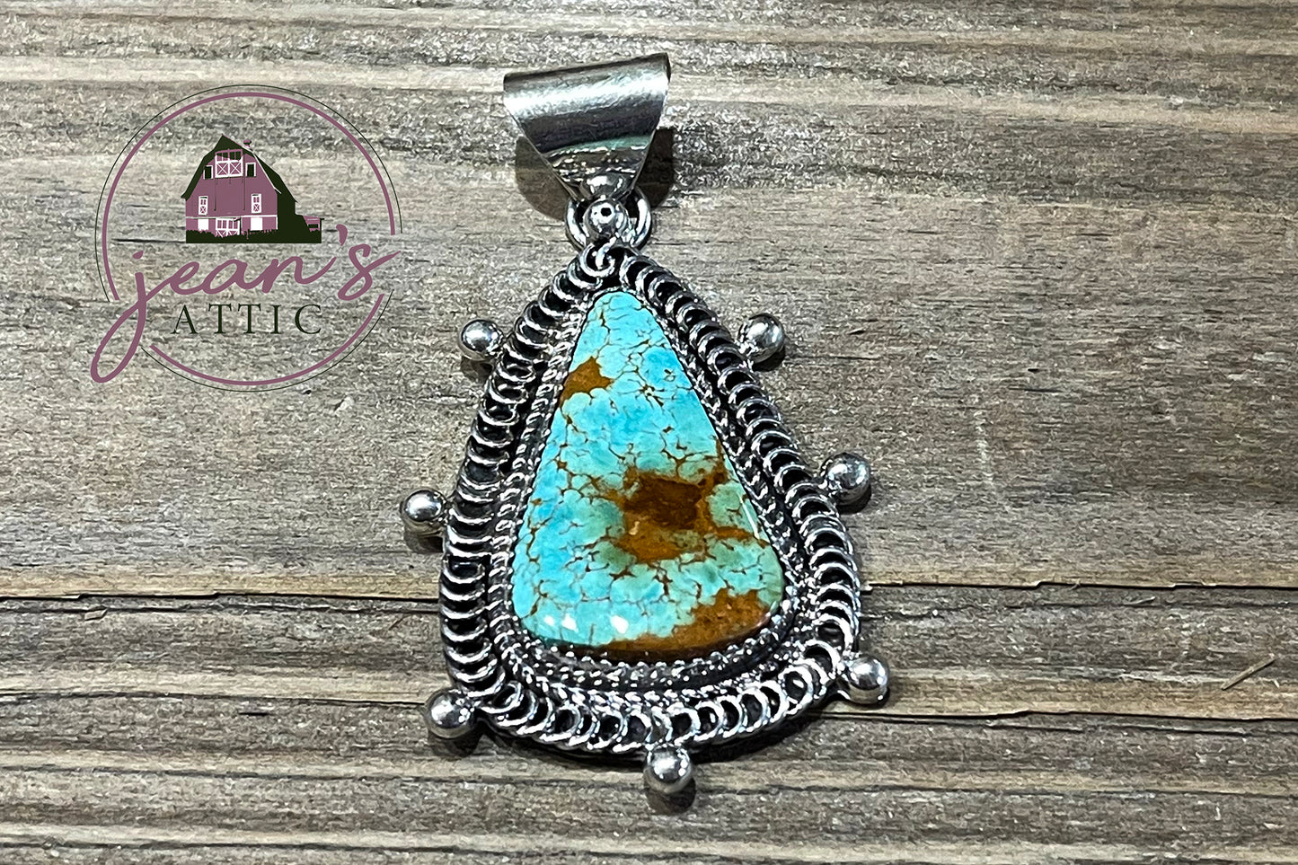 Royston Turquoise Pendant